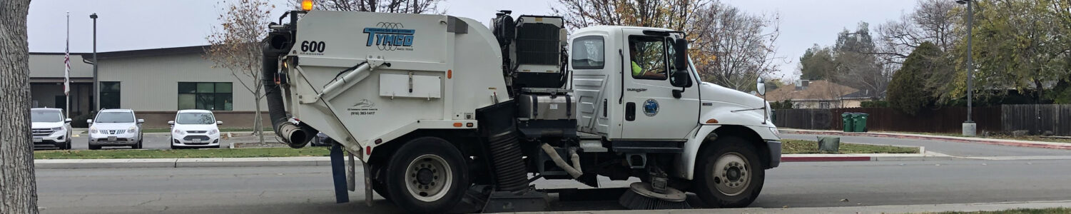 street sweeper truck
