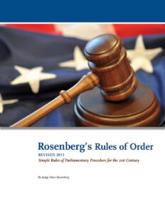 Rosenbergs Rules of Order