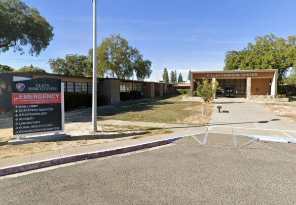 Glenn Medical Center complex from the parking lot