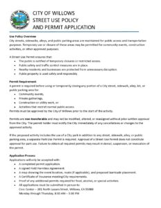 Street Use Permit 2026 Final 06-15-2026