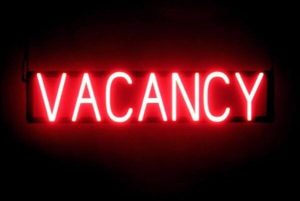 neon vacancy sign