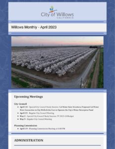 City-of-Willows-April-2023-Newsletter