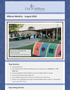 City-of-Willows-August-2024-Newsletter