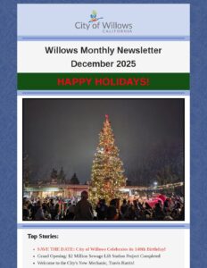 City-of-Willows-December-2025-Newsletter