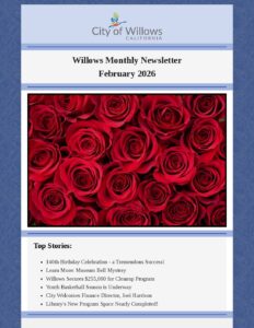 City-of-Willows-February-2026-Newsletter