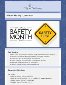 City-of-Willows-June-2024-Newsletter