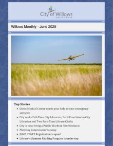 City-of-Willows-June-2025-Newsletter