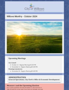 City-of-Willows-October-2024-Newsletter
