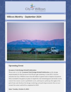 City-of-Willows-September-2024-Newsletter