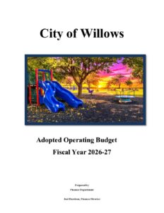 FY 2026-27 ADOPTED BUDGET PUBLICATION